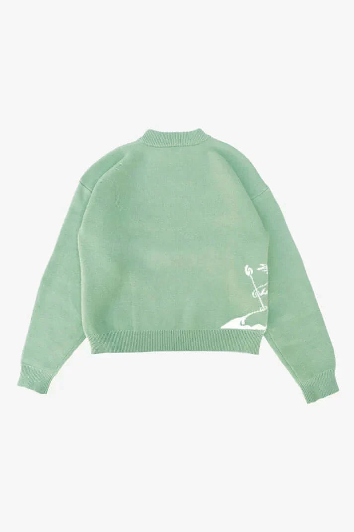 Unisex Ullblandning Sticka Tröja | Minimalistiskt Skandinavisk Lager