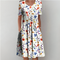 Dam Blommig Volang Sommarklänning | Vintagestil
