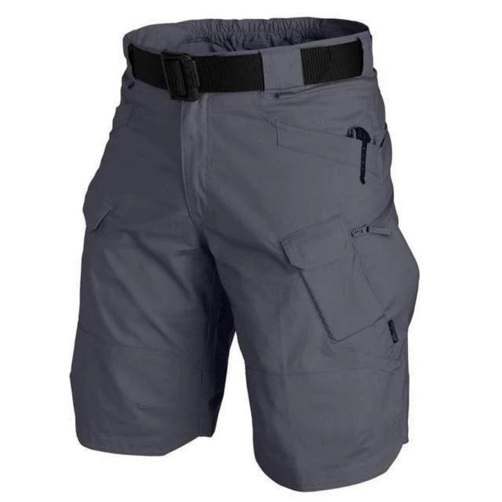 Herr Cargoshorts | Blixtlås Fickor och Elastisk Midjeband