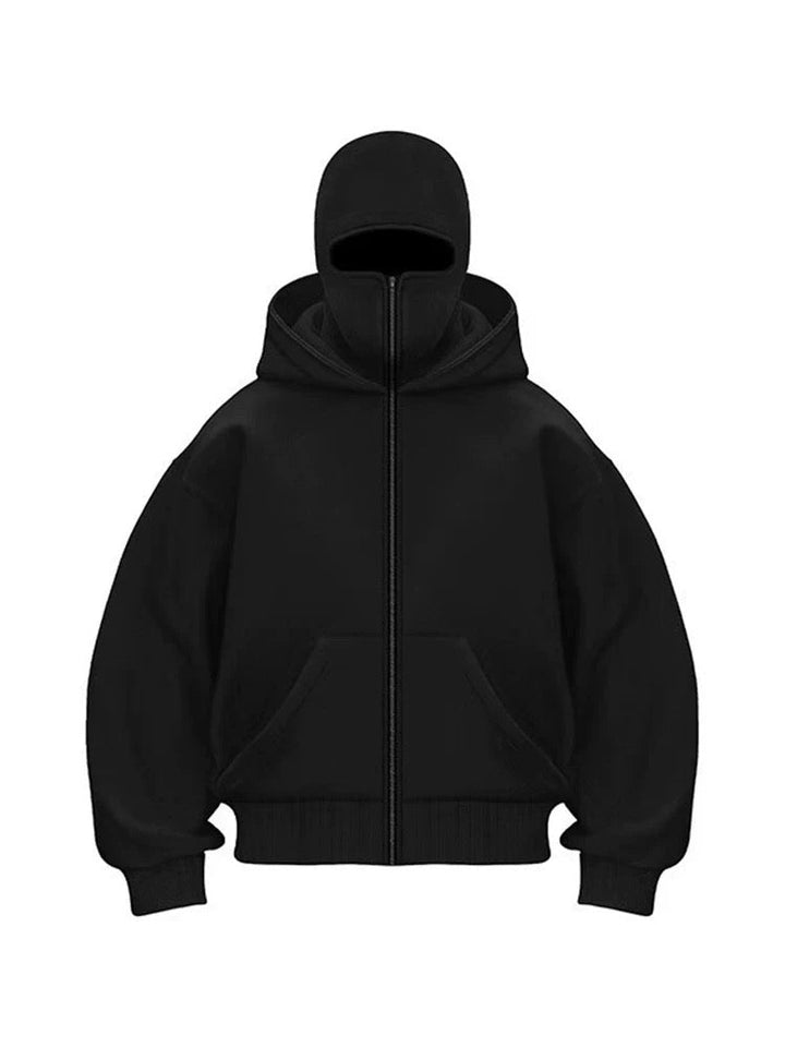 Unisex Maskhuvtröja | Vind-Beständig Utomhus Gatukläder