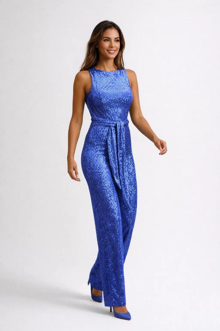 Dam Eleganta Alla Årstider Overall Med Bälte