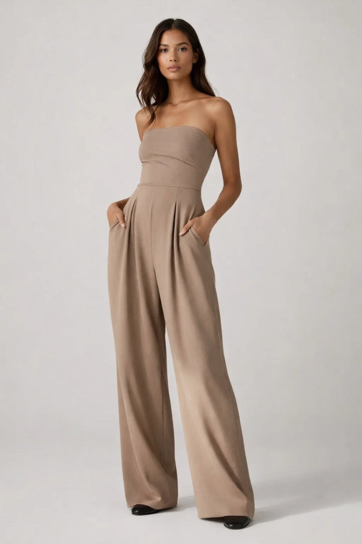 Dam Modern Axelbandslös Sommaroverall