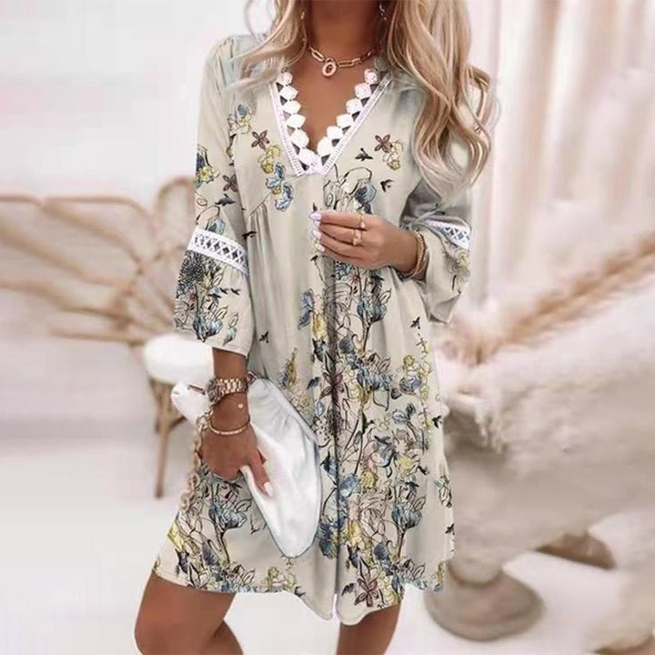 Dam Boho-Sommarklänning | Virkade Detaljer