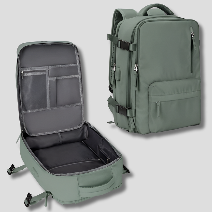 Utbyggbar Resryggsäck | 76L Handbagage Kabinväska