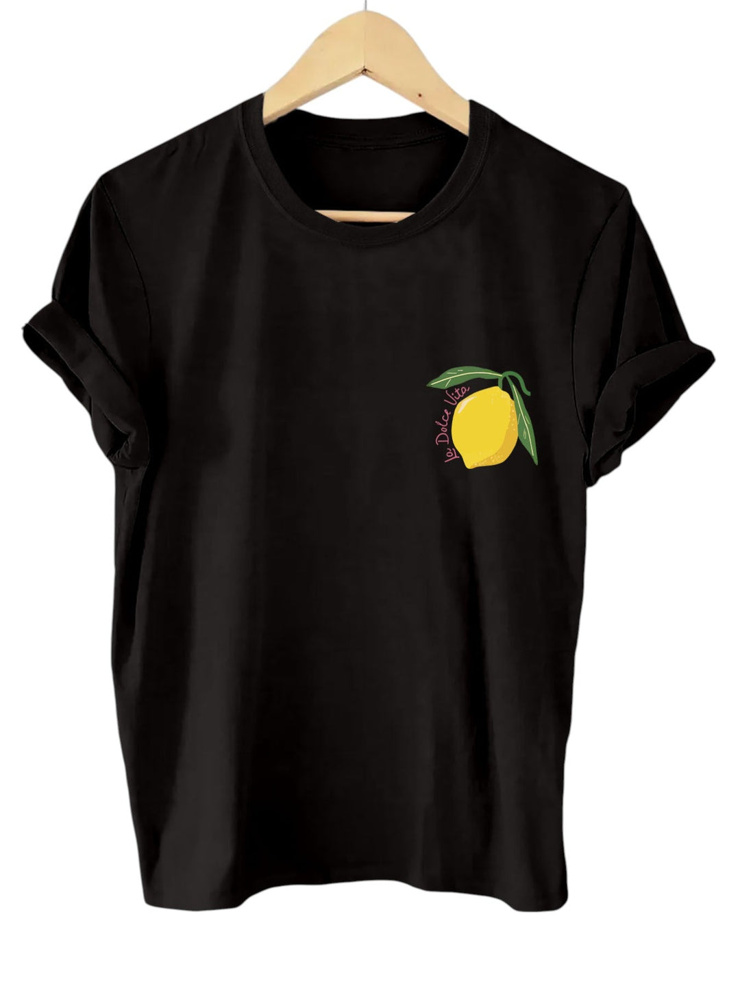 Dam Citrontryck Blus | Lättvikt Sommarstil Skjorta