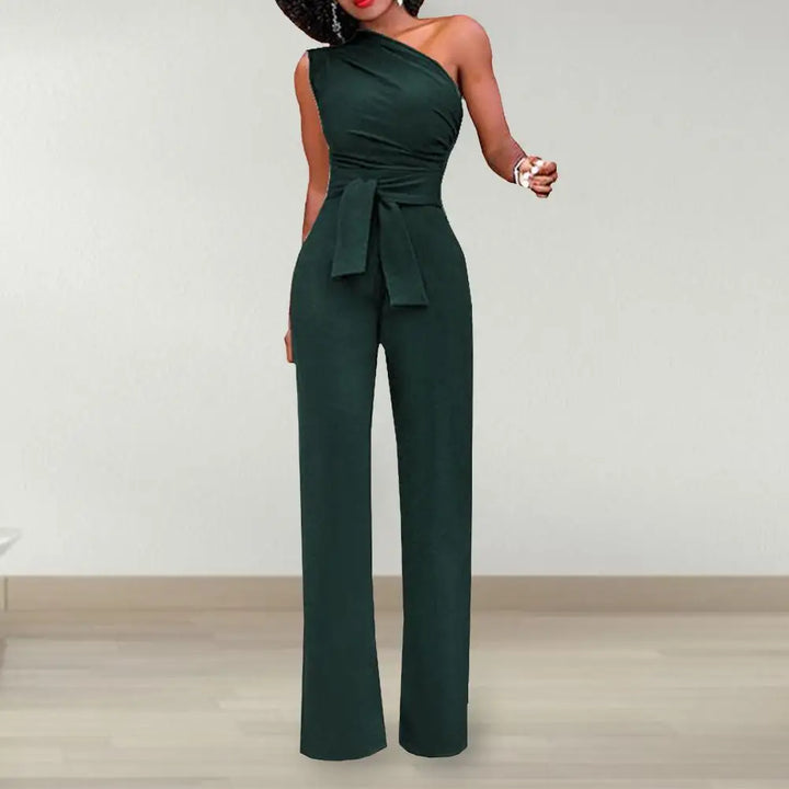 Dam Enskuldrad Overall | Snygg Eleganta Utstyrsel