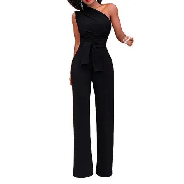 Dam Enskuldrad Overall | Snygg Eleganta Utstyrsel