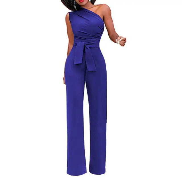 Dam Enskuldrad Overall | Snygg Eleganta Utstyrsel