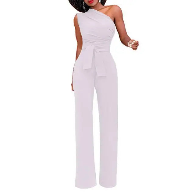 Dam Enskuldrad Overall | Snygg Eleganta Utstyrsel
