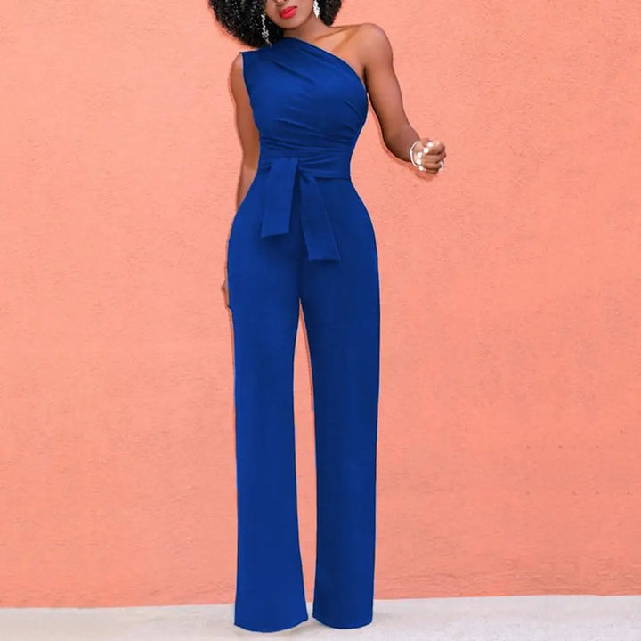 Dam Enskuldrad Overall | Snygg Eleganta Utstyrsel