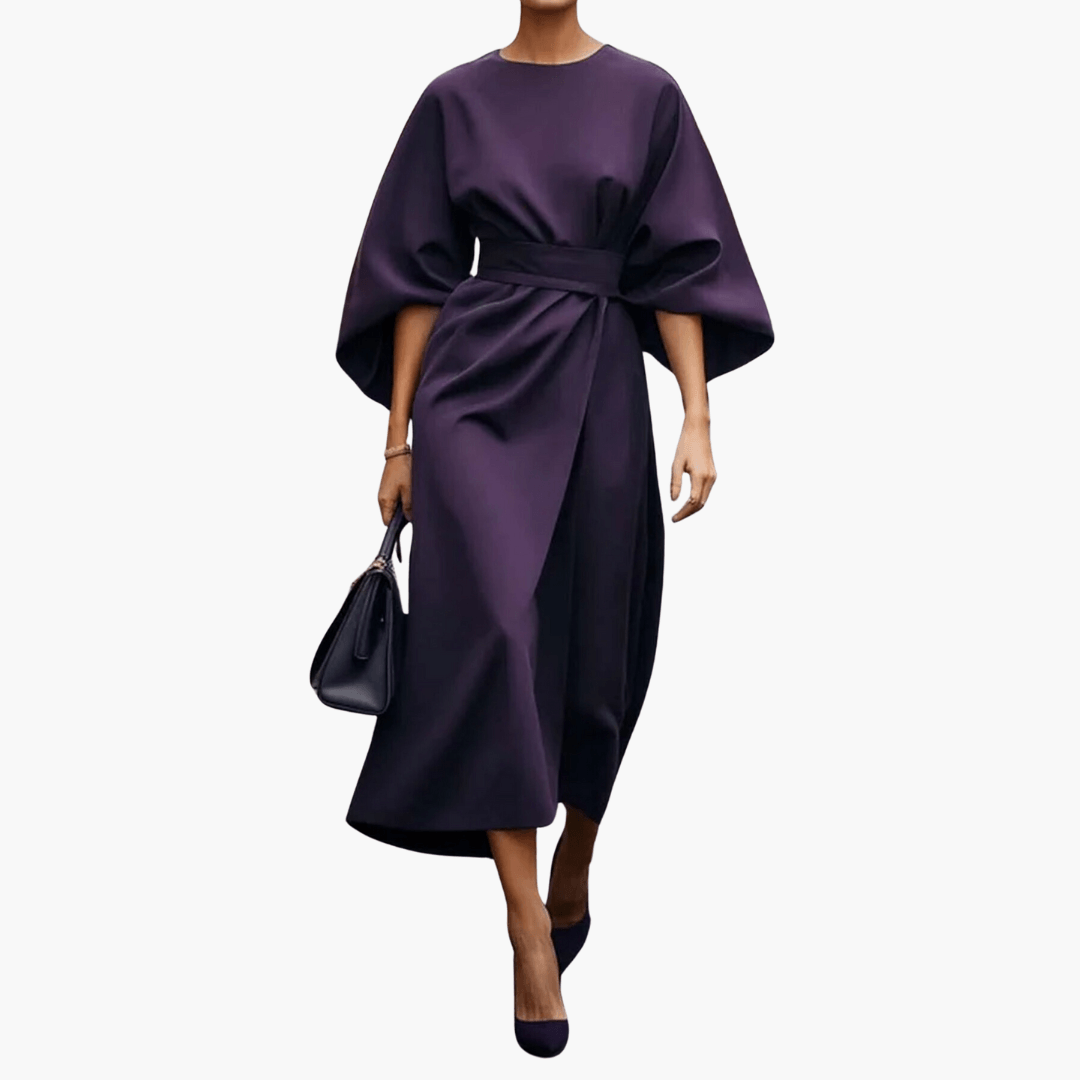 Dam Vida Ärmar Klänning | Eleganta Stil