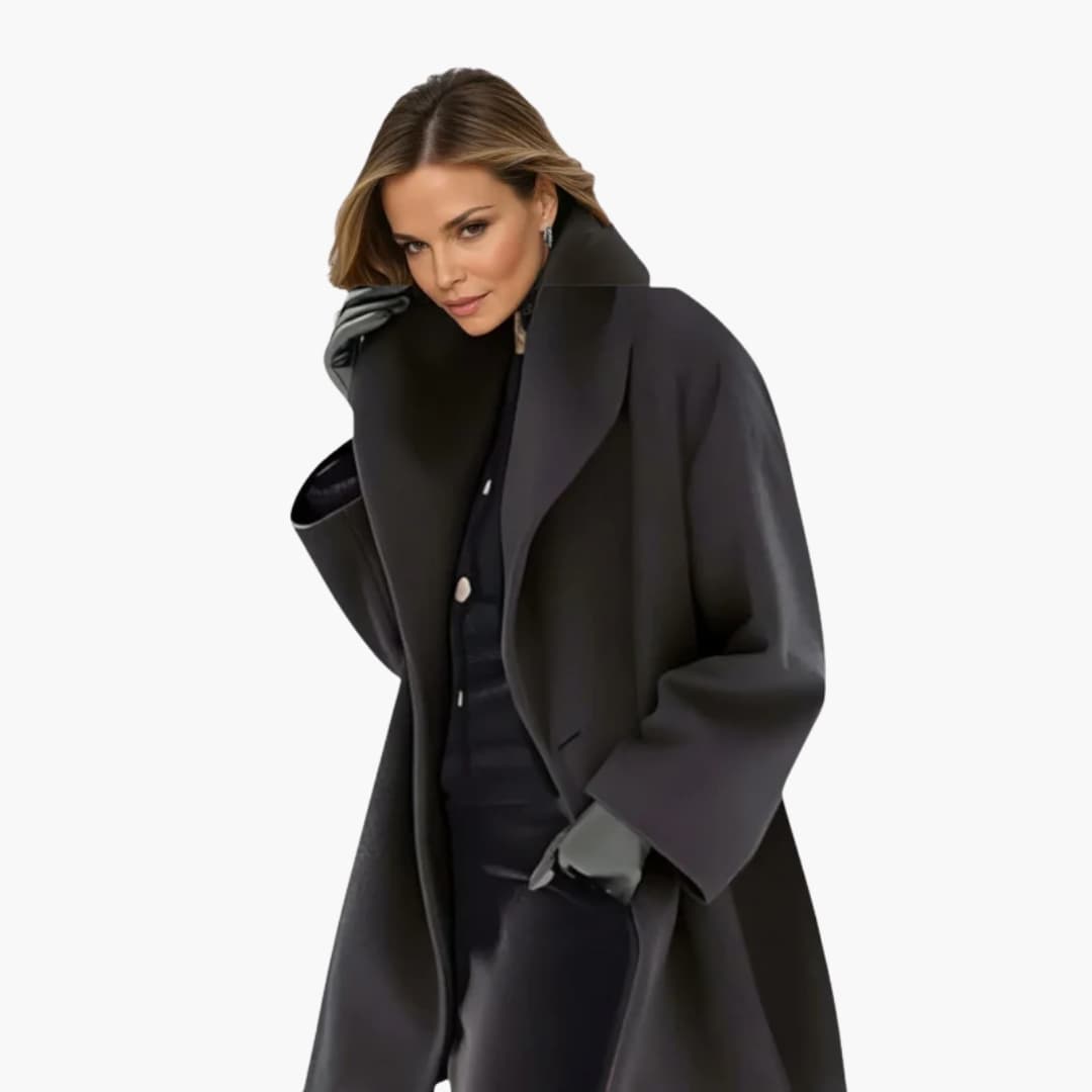 Dam Mitt-Lång Inpassad Vindtygsjacka