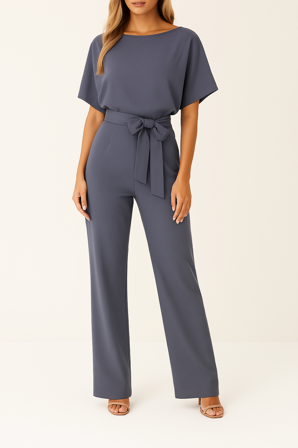 Eleganta Dam Overall | Snygg Långt-Ben Endelad