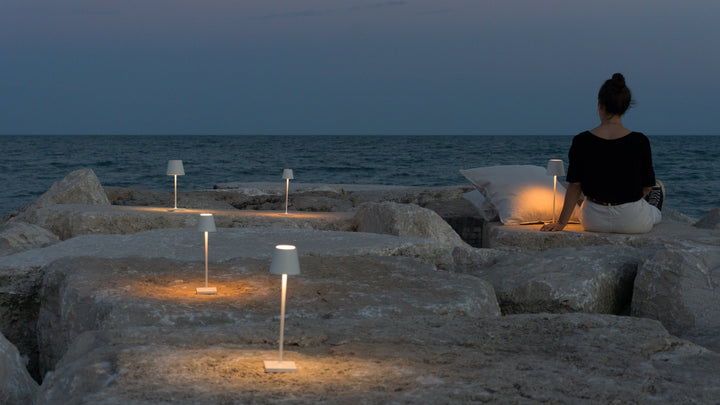 Uppladdningsbar LED-Bordslampa | Dimbar Inomhus Och Utomhus Utformning
