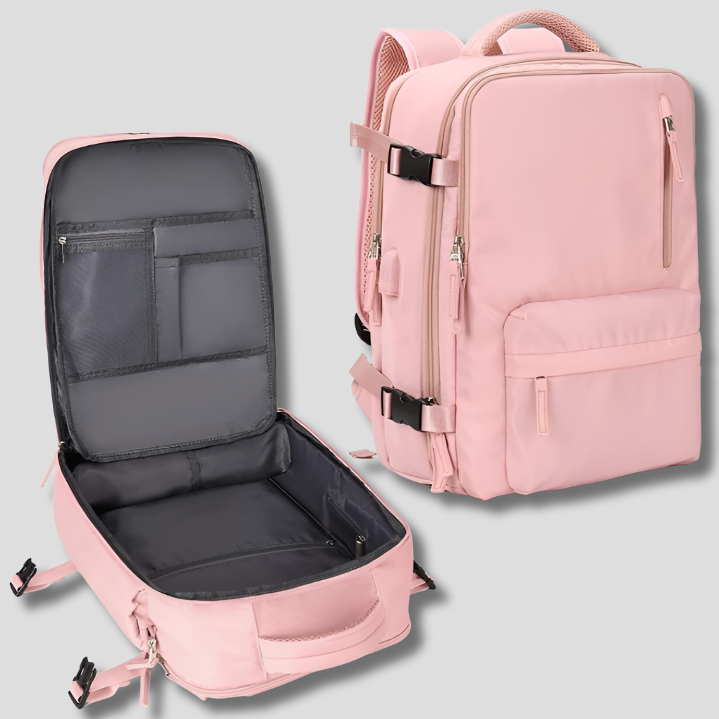 Utbyggbar Resryggsäck | 76L Handbagage Kabinväska