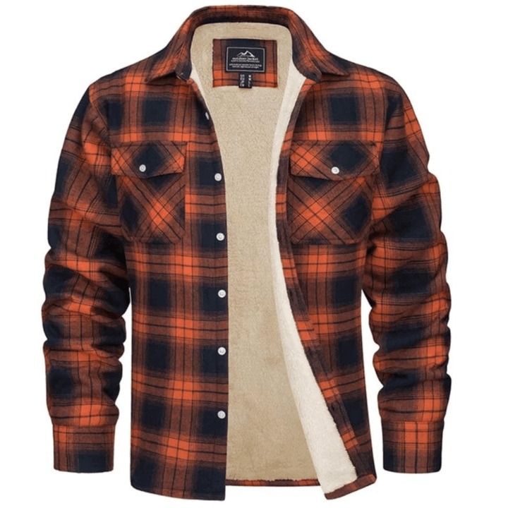 Aelric | Herr Rutig Fleece-Fodrad Jacka