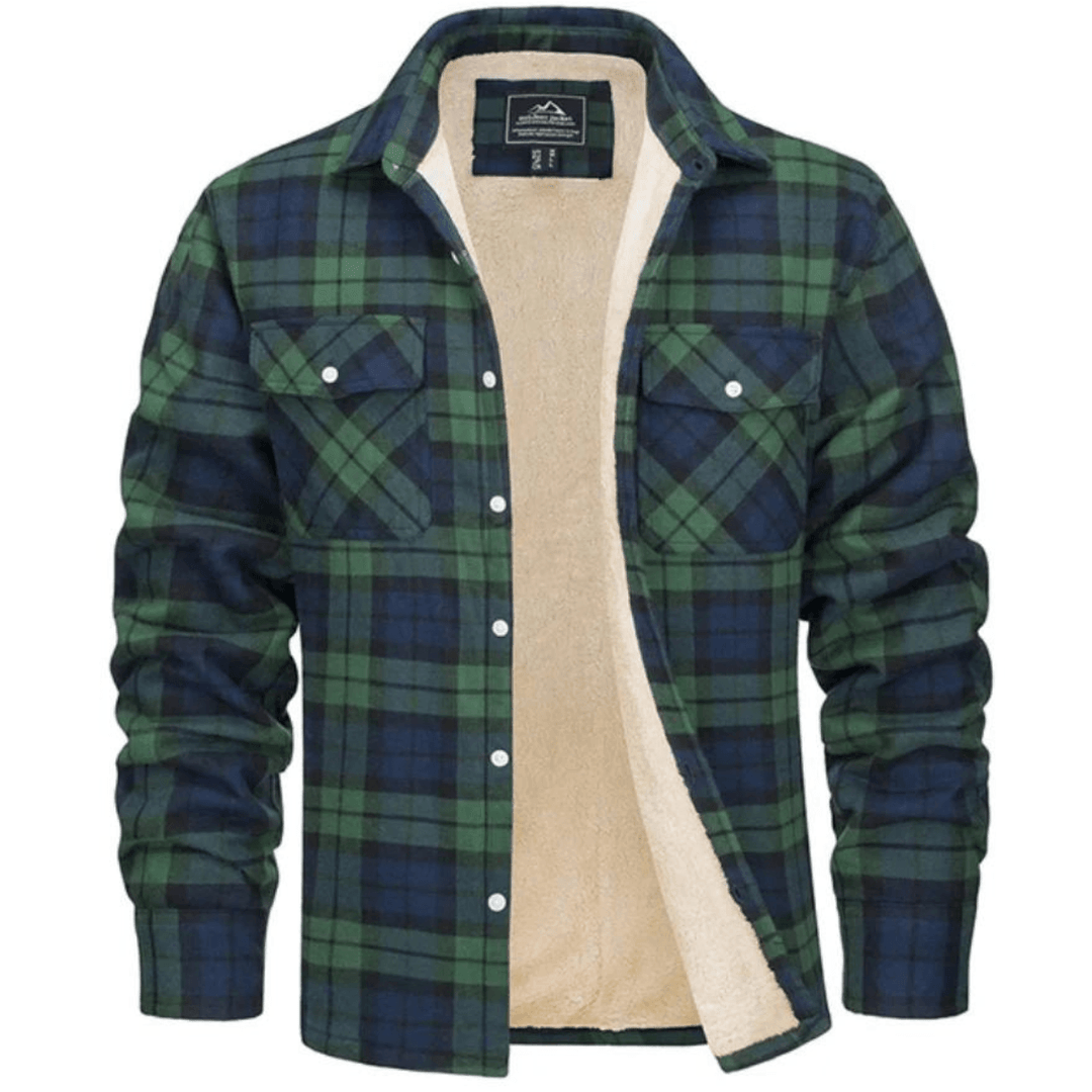 Aelric | Herr Rutig Fleece-Fodrad Jacka