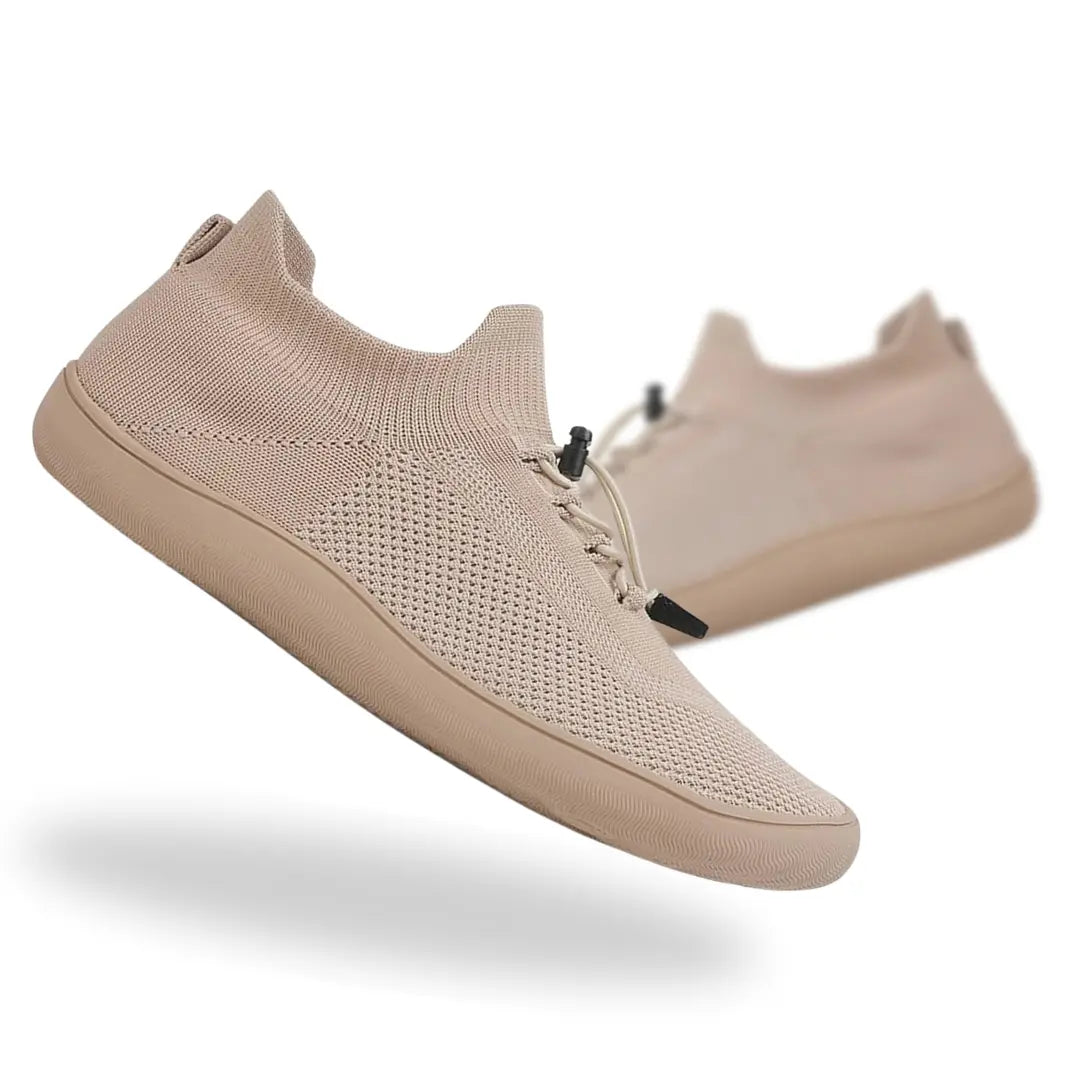 Unisex Sticka Barfotaskor | Växla Snörning Bred Tålåda