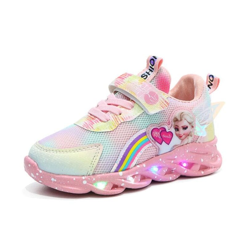 Tjejer Glittra LED Gymnastikskor