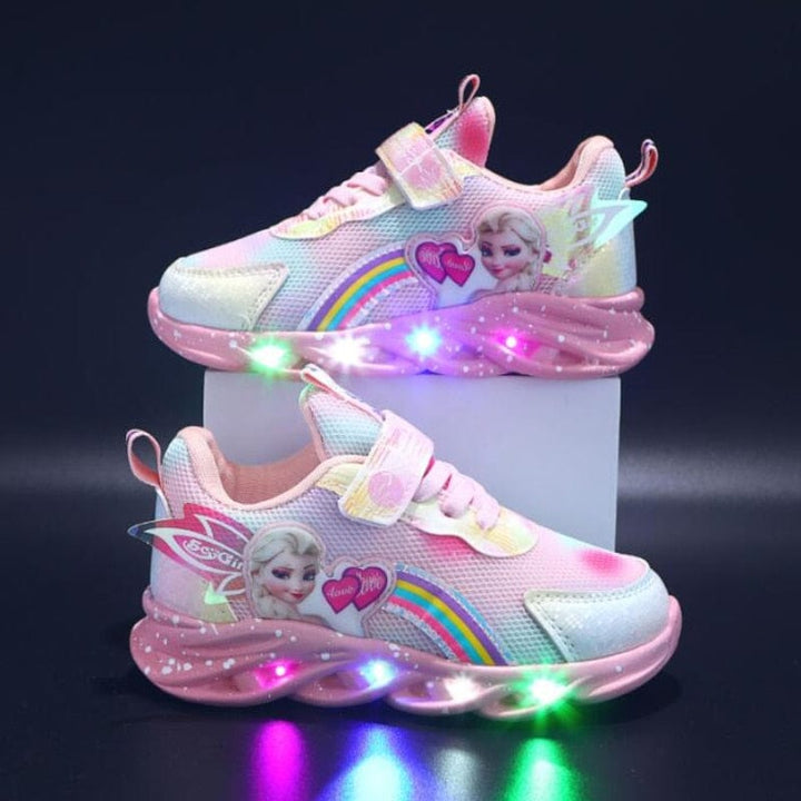 Tjejer Glittra LED Gymnastikskor
