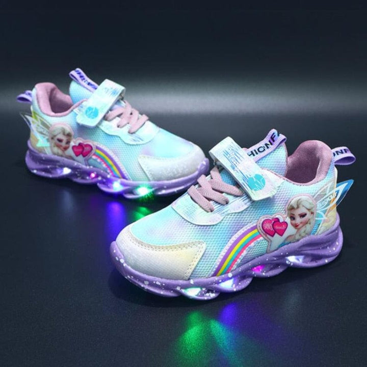 Tjejer Glittra LED Gymnastikskor