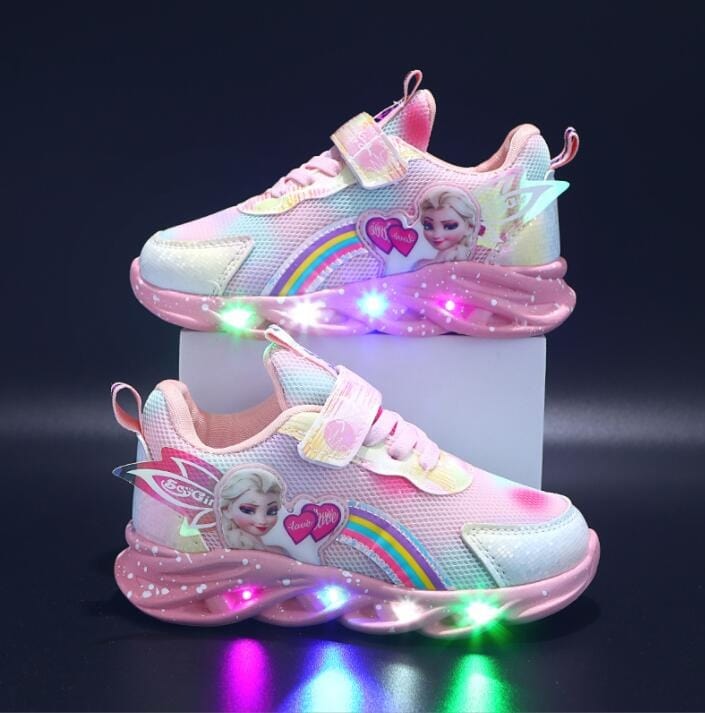 Tjejer Glittra LED Gymnastikskor