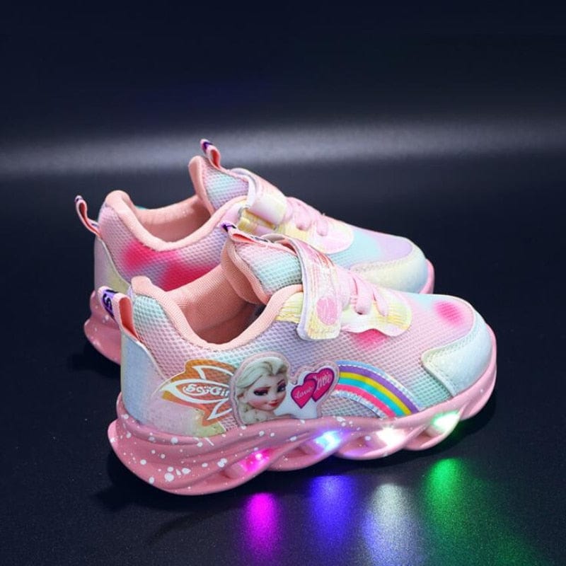 Tjejer Glittra LED Gymnastikskor