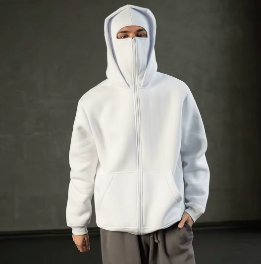 Unisex Maskhuvtröja | Vind-Beständig Utomhus Gatukläder