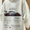 Herr Racingtryck Huvtröja | Grafik Pullover