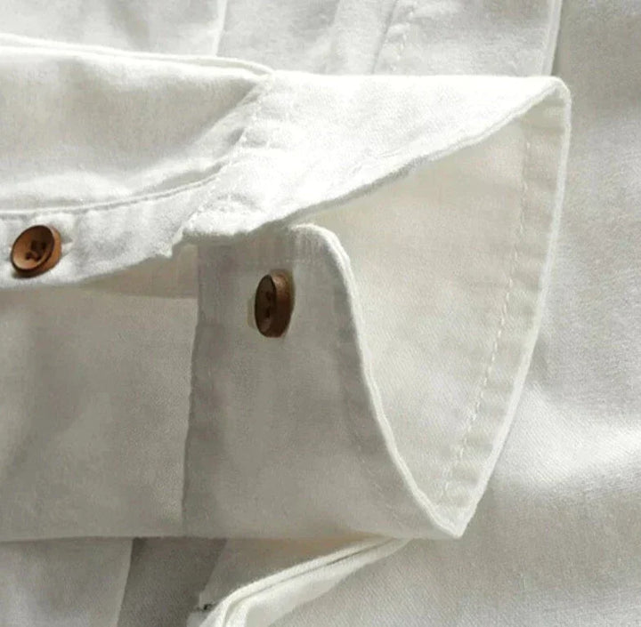 Gavros | Herrar Minimalistisk Klänning Skjorta