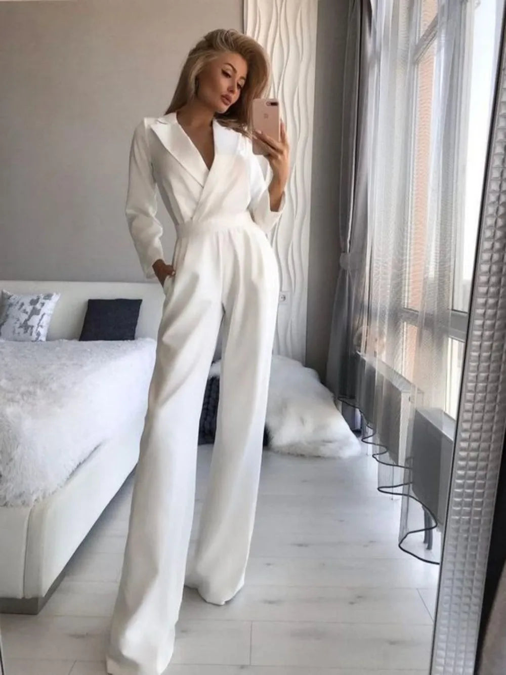 Dam Eleganta Overall | Chic och Sofistikerad Endelad