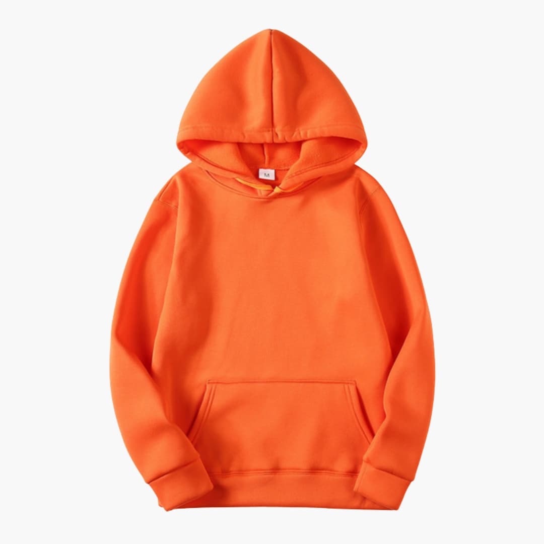Herr Huva Sweatshirt | Justerbar Huvtröja med Känguruficka