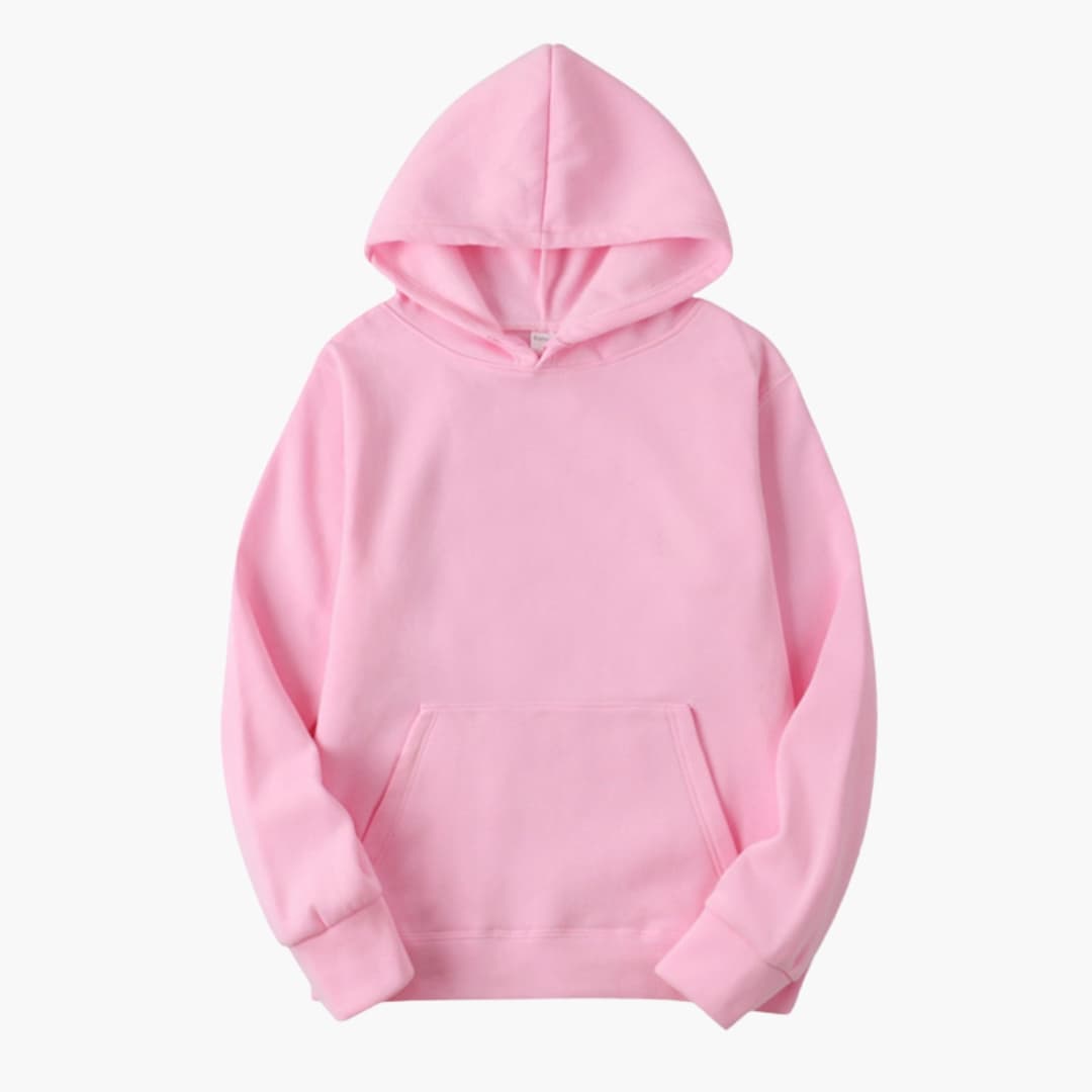 Herr Huva Sweatshirt | Justerbar Huvtröja med Känguruficka