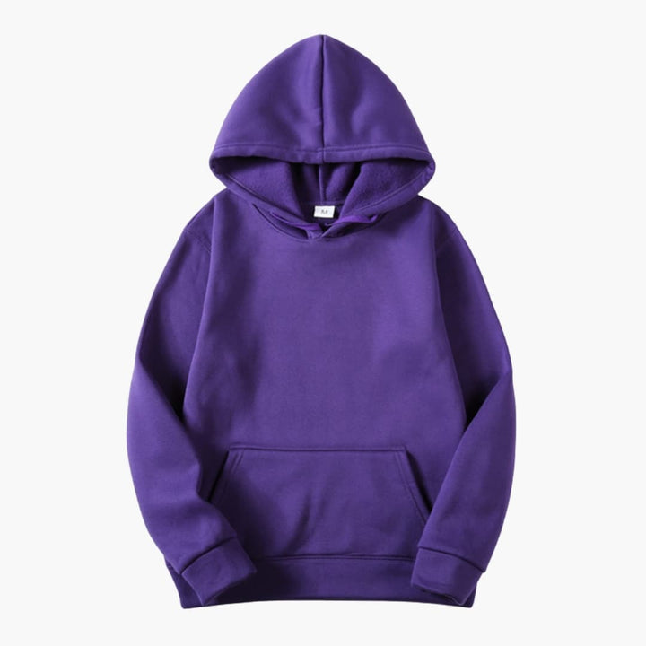 Herr Huva Sweatshirt | Justerbar Huvtröja med Känguruficka