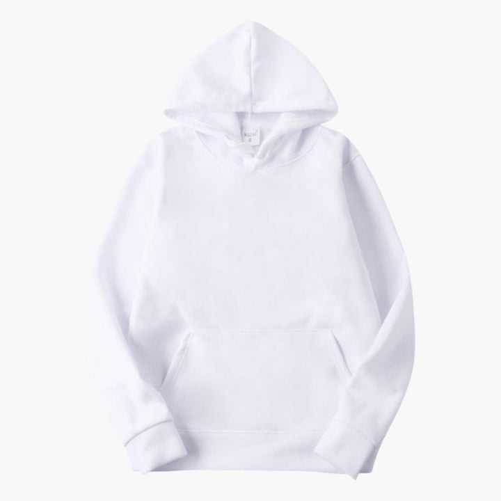 Herr Huva Sweatshirt | Justerbar Huvtröja med Känguruficka
