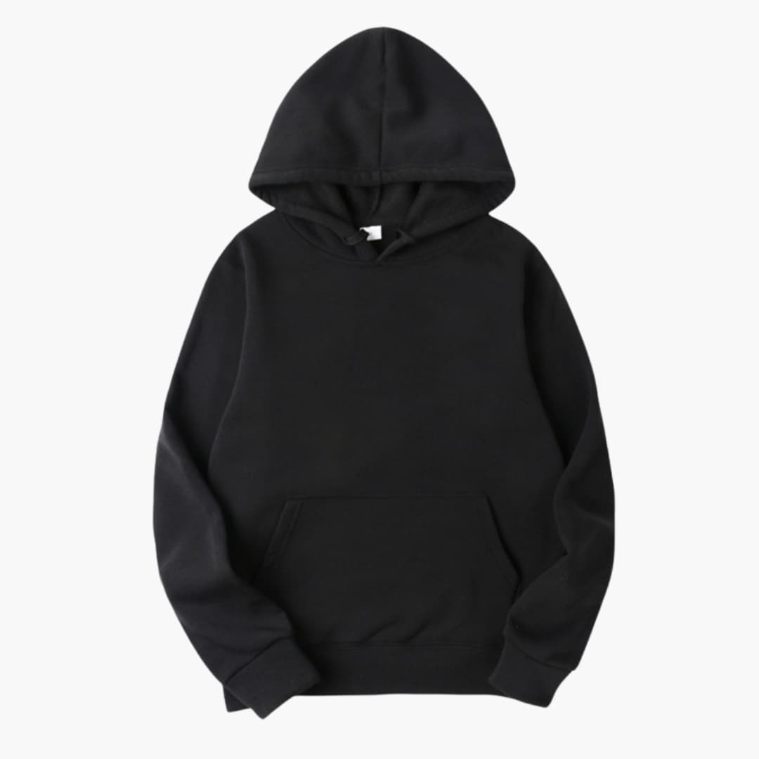 Herr Huva Sweatshirt | Justerbar Huvtröja med Känguruficka