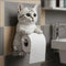 Väggmonterad Katt Toalettpappershållare | Blickfång
