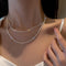 Dam Delikat Kedja Halsband | Vardag Skiktning Smycken