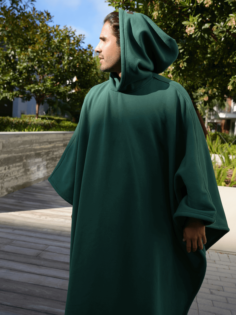 Överdimensionerad Komfort Avkoppling Pullover med Mjuk Fransk Frotté