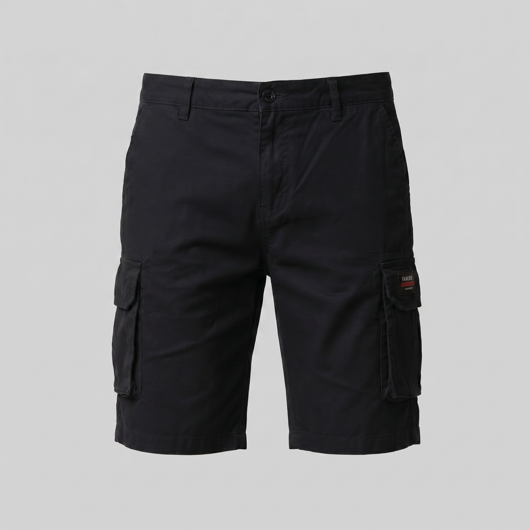 Herr Avslappnad Passform Cargoshorts