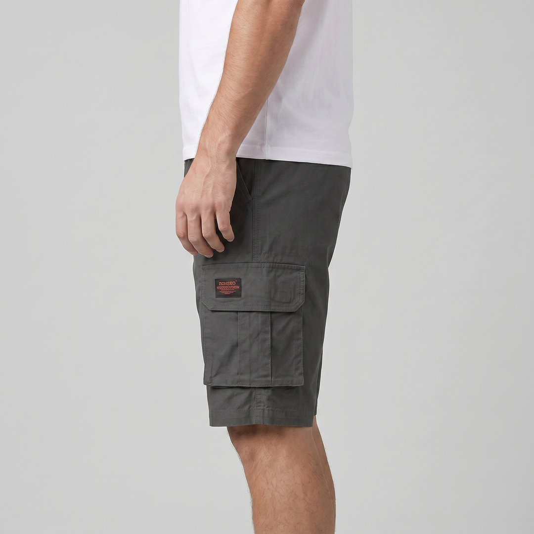 Herr Avslappnad Passform Cargoshorts