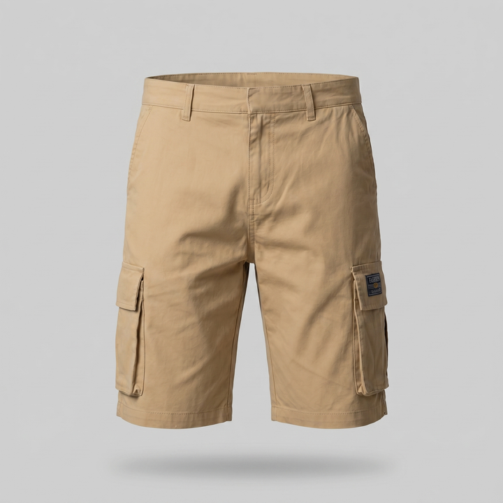Herr Avslappnad Passform Cargoshorts