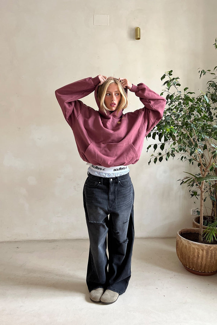 Unisex Överdimensionerad Huvtröja | Mysig Gatkläder Komfort