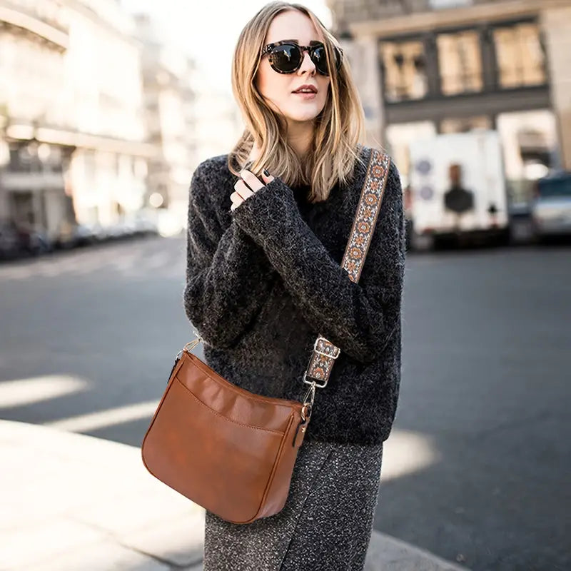 Katelijne | Vegansk Läder Crossbody-Väska för Kvinnor
