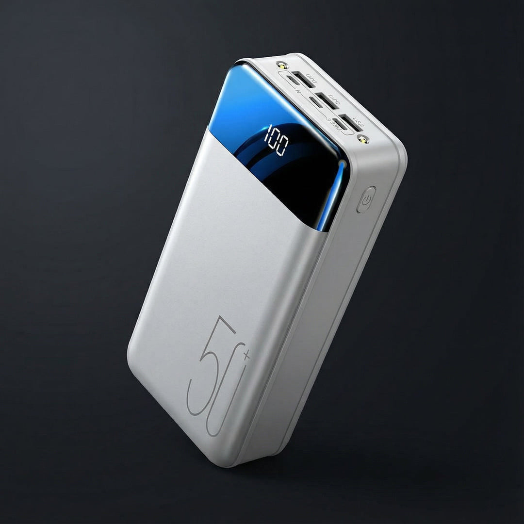 100,000mAh Powerbank | Snabbladdning Resebatteri