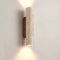 Travertin Vägglampa | Modern Natursten Belysning
