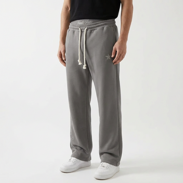 Unisex Säckig Joggingbyxor | Avspänd Passform Vardaglig Mjukisbyxor