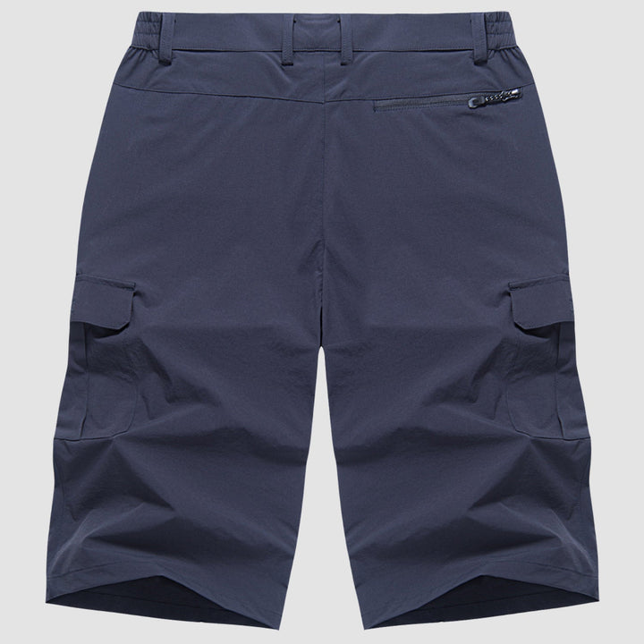 Herrar Snabbtorkande Flera Fickor Cargoshorts