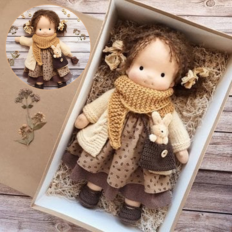Handgjord Babydocka i Waldorf-Stil
