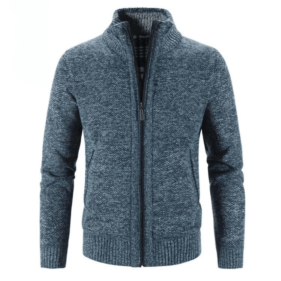 Dravik | Hög Hals Cardigan Tröja Jacka